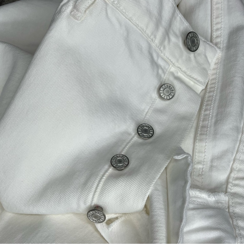 Agolde Riley High Rise Straight‎ Crop Jeans (Whip) - Picture 4 of 8